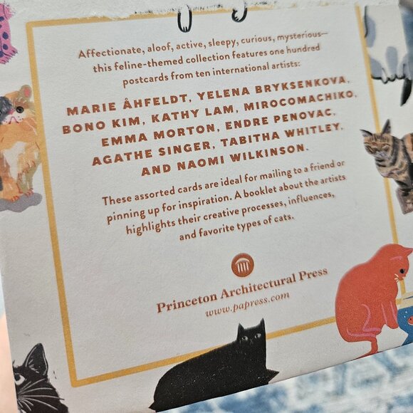 100 cat cards from 10 different artists - Picture 2 of 7